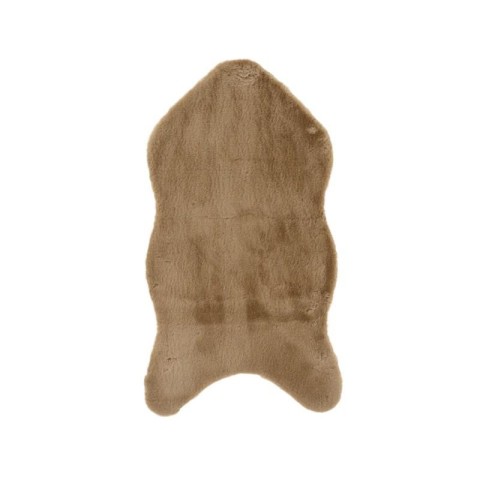 TAPPETTO PELLICCIA MARRONE L.90X50
